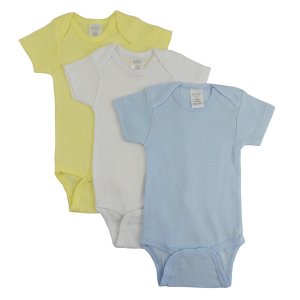 Bambini 002M Bambini Pastel Boys' Short Sleeve Variety Pack