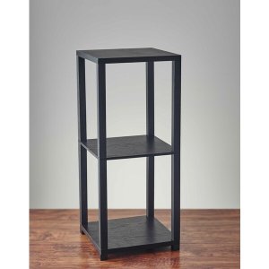 Homeroots.co 372927 28 H Basic Black Book Case End Table