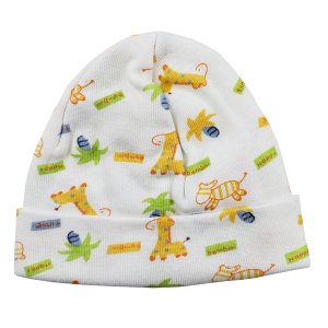 Bambini 031.PRINTED Printed Baby Cap