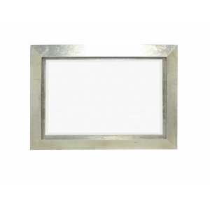 Homeroots.co 274537 34 X 46 X 2.25 Silver Rectangular  Cosmetic Mirror