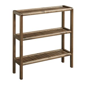 Homeroots.co 380024 29 Bookcase With 3 Shelves In Antique Chestnut