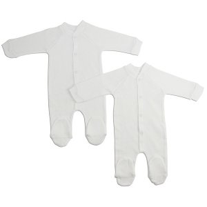 Bambini 515WS2 Bambini Interlock White Closed-toe Sleep  Play (pack Of