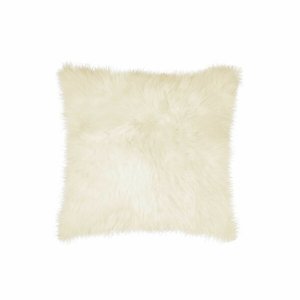 Homeroots.co 293200 18 X 18 Natural Sheepskin Pillow