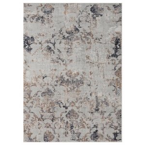 Homeroots.co 366813 23 X 36 Multicolor Viscose  Polyester Accent Rug