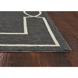 Homeroots.co 374947 2'x3' Onyx Polypropylene Accent Rug