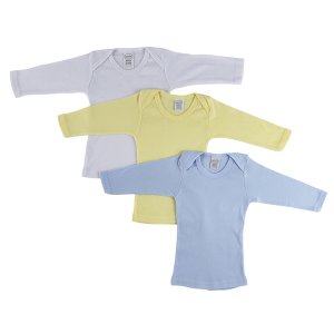 Bambini 051S Bambini Boys Pastel Variety Long Sleeve Lap T-shirts