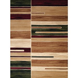 Homeroots.co 368598 31 X 50 Multicolor Polypropylene Accent Rug