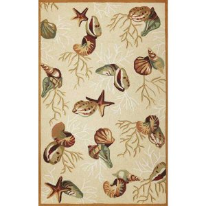 Homeroots.co 353394 2' X 4' Polyester Beige Area Rug