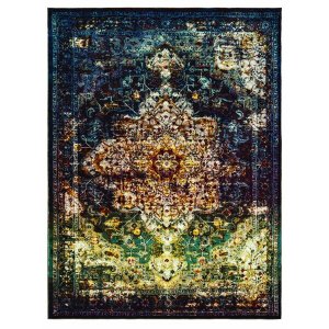 Homeroots.co 370080 22 X 36 Multicolor Olefin Accent Rug