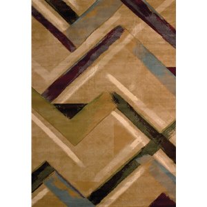 Homeroots.co 368516 22 X 32 Beige Polypropylene Accent Rug