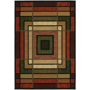 Homeroots.co 368486 22 X 32 Terracotta Polypropylene Accent Rug