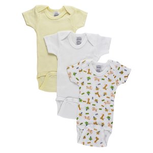 Bambini 004L Bambini Boys' Printed Short Sleeve Variety Pack