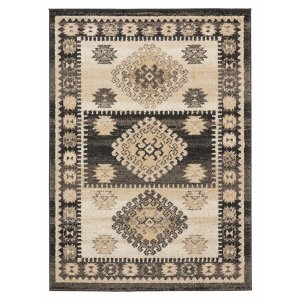 Homeroots.co 369679 22 X 36 Walnut Olefin Frieze Accent Rug