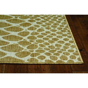 Homeroots.co 375242 3' X 4' Natural Polypropylene Area Rug