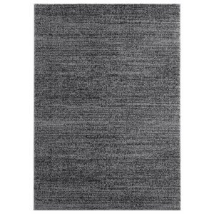 Homeroots.co 371698 23 X 36 Smoke Microfiber Polyester Accent Rug