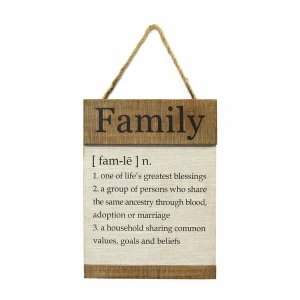 Homeroots.co 373140 Family Definition Hanging Wall Art