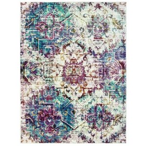 Homeroots.co 370086 22 X 36 Natural Olefin Accent Rug