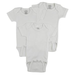 Bambini CS_0257L Bambini Short Sleeve One Piece 3 Pack