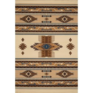 Homeroots.co 369589 2' X 3' Southwest Ikat Berber Rug