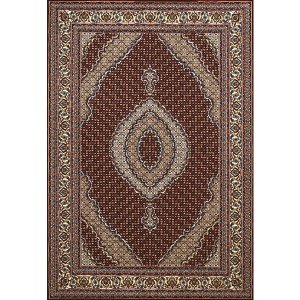 Homeroots.co 366734 31 X 47 Ruby Polyester Mat Rug