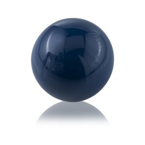 Homeroots.co 373764 4 X 4 X 4 Blue Aluminum Classic Sphere