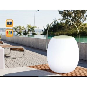 Homeroots.co 372263 9 X 9 X 14 White Plastic Portable Speaker