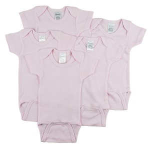 Bambini CS_0264L Bambini Short Sleeve One Piece 5 Pack