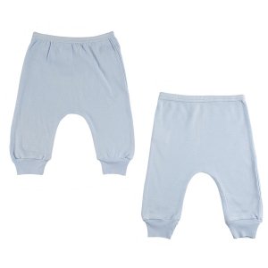 Bambini CS_0554M Infant Blue Jogger Pants - 2 Pack