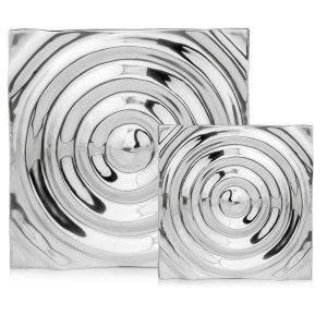 Homeroots.co 354628 1.5 X 12 X 12 Buffed Small Rippled Wall Tile