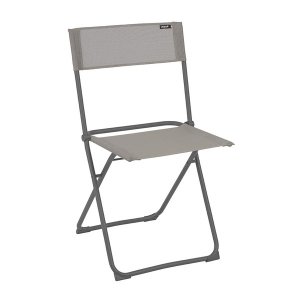 Homeroots.co 320634 Set Of 2 Stone Taupe Outdoor Folding Dining Chairs