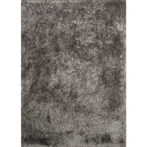 Homeroots.co 367033 31 X 37 Grey Polyester Mat Rug