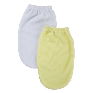 Bambini CS_0004 Washcloth Mitt - 2 Pc Set