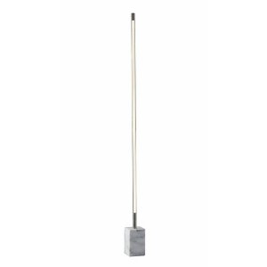 Homeroots.co 372617 Minimalist Ambient Glow Led Floor Lamp With Dimmer