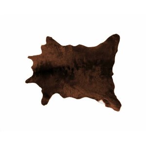 Homeroots.co 316837 24 X 36 Brown Calfskin - Area Rug