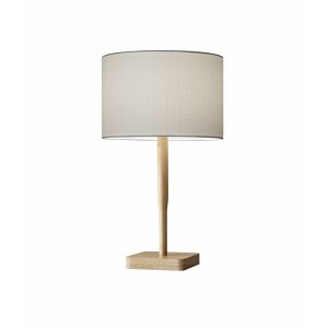 Homeroots.co 372673 Cozy Cabin Natural Wood Table Lamp