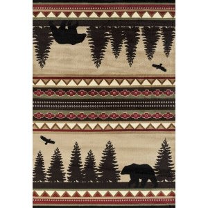 Homeroots.co 371872 22 X 36 Beige Polypropylene Mat Rug