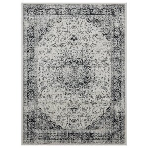 Homeroots.co 368242 22 X 36 Onyx Olefin Accent Rug