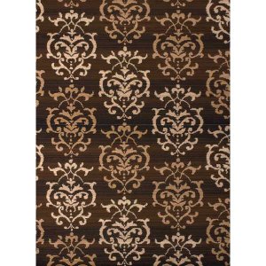 Homeroots.co 368838 33 X 39 Brown Polypropyelene Accent Rug