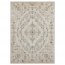 Homeroots.co 368006 23 X 36 Beige Microfiber  Polyester Accent Rug