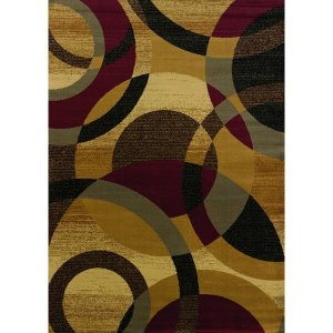 Homeroots.co 371976 22 X 26 Gold Polypropylene Accent Rug