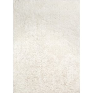 Homeroots.co 367030 31 X 37 White Polyester Mat Rug