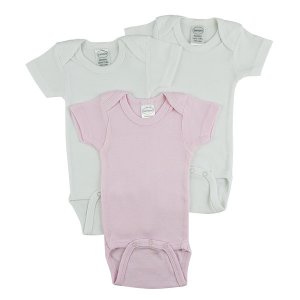 Bambini CS_0256L Bambini Short Sleeve One Piece 3 Pack