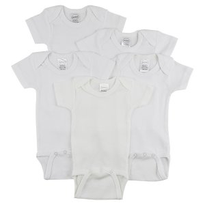 Bambini CS_0287M Bambini Short Sleeve One Piece 5 Pack