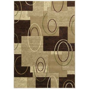 Homeroots.co 368333 22 X 32 Beige Polypropylene Accent Rug