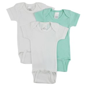 Bambini CS_0252M Bambini Short Sleeve One Piece 3 Pack