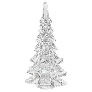 Homeroots.co 376078 10 Mouth Blown Art Glass Christmas Tree