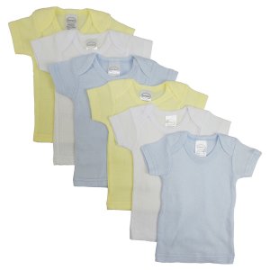 Bambini CS_056S_056S Bambini Boys Pastel Variety Short Sleeve Lap T-sh