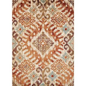 Homeroots.co 367075 22 X 36 Crimson Olefin Accent Rug