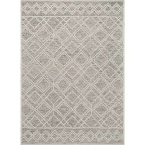 Homeroots.co 353371 2' X 4' Wool Sand Area Rug