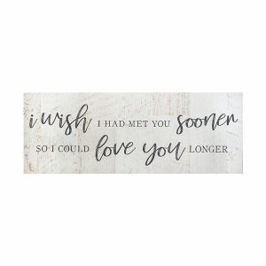 Homeroots.co 373185 Bold Love You Longer Oversized Wall Art